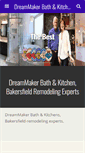 Mobile Screenshot of dreammakerbakersfield.com